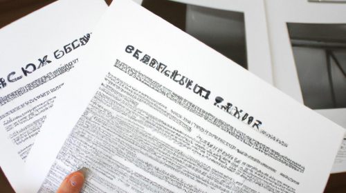 Person holding real estate documents
